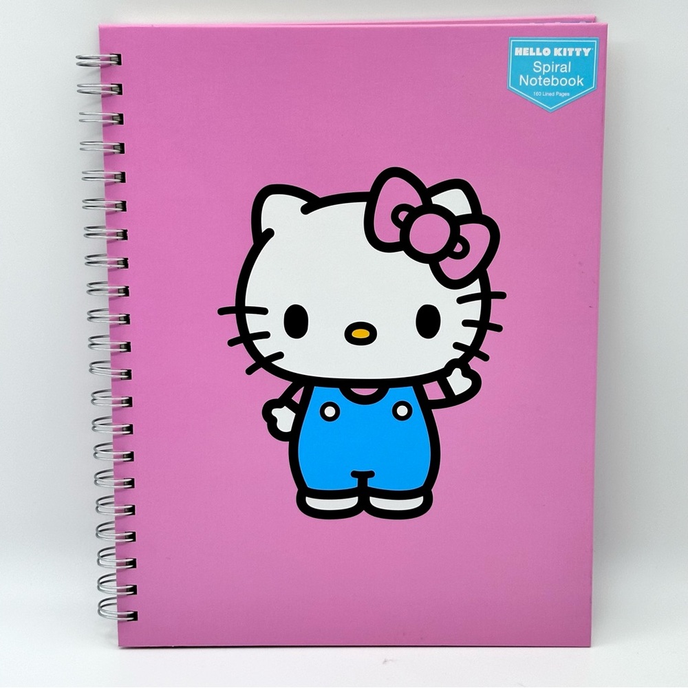 Sanrio Hello Kitty Large Spiral Notebook (HK Classic Pink)